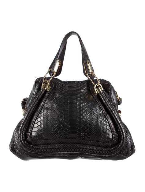 Python Chloé Handbags for Women 